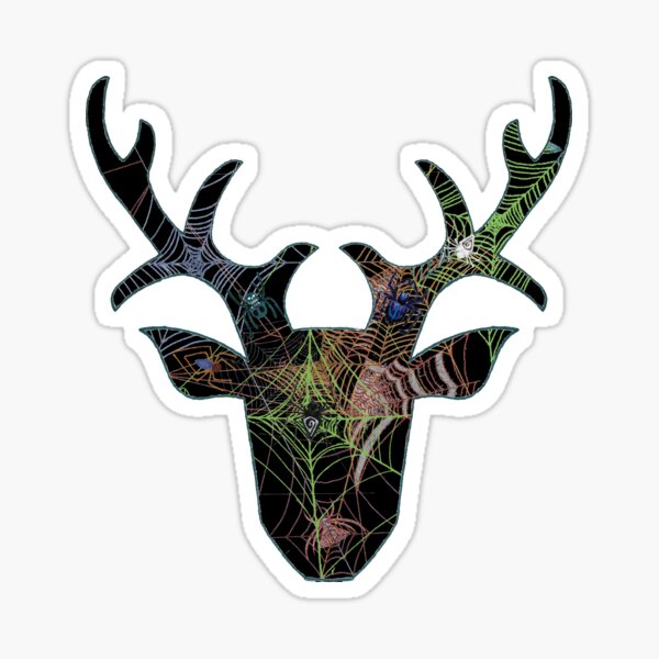 Item preview, Deer Web Head designed and sold by AJLeibengeist.