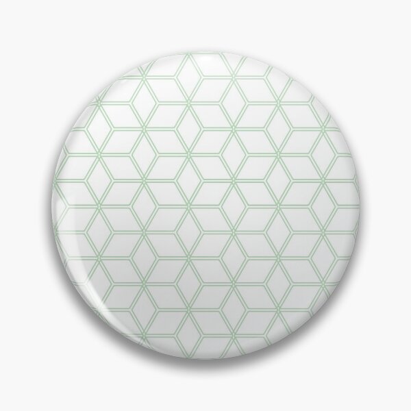 Item preview, Geometric Hive Mind Pattern - Mint Green #216 designed and sold by Natural Collective.