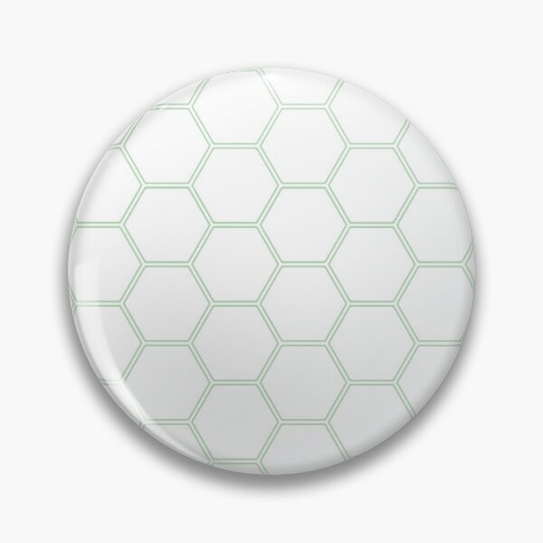 Item preview, Geometric Honeycomb Pattern - Mint Green #192 designed and sold by Natural Collective.