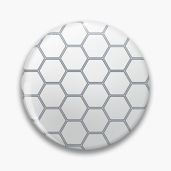 Item preview, Geometric Honeycomb Pattern - Navy #278 designed and sold by Natural Collective.