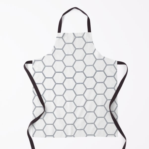 Item preview, Geometric Honeycomb Pattern - Navy #278 designed and sold by Natural Collective.