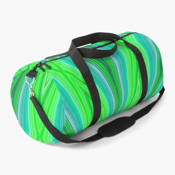 Item preview, Bright Radiating Streaks of Green and Blue designed and sold by AuntieShoe.