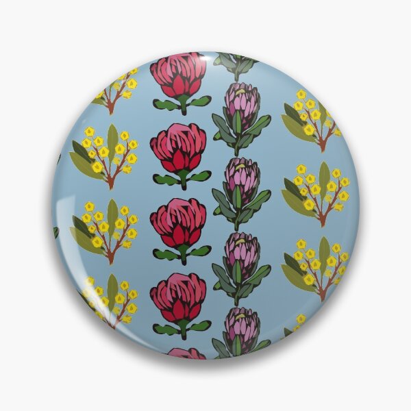 Item preview, Australiana Art Flowers designed and sold by PatchPress.