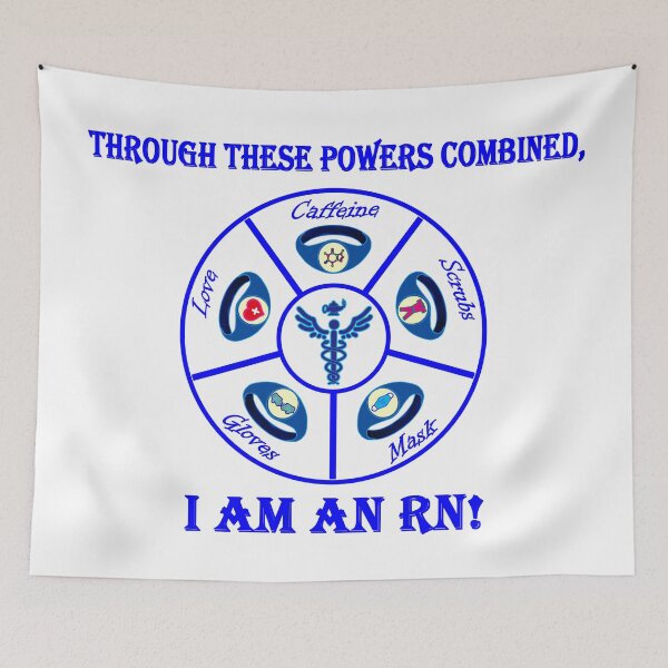 Item preview, My Medical Superpowers- RN designed and sold by foxandtigersden.