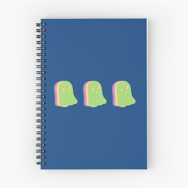 Item preview, 3 cute ghosts for halloween - pastel rainbow designed and sold by greatnorris.