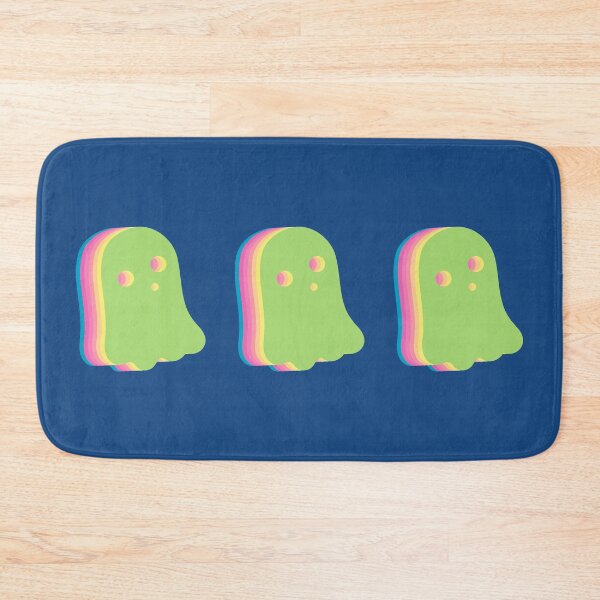 Item preview, 3 cute ghosts for halloween - pastel rainbow designed and sold by greatnorris.