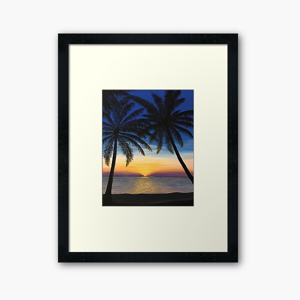 Item preview, Intense Palm Sunset designed and sold by livlem99.
