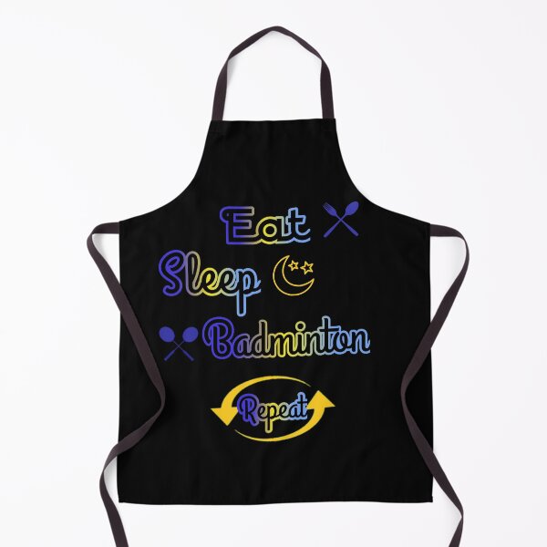 Item preview, Eat Sleep Badminton Repeat designed and sold by Fatimalak.