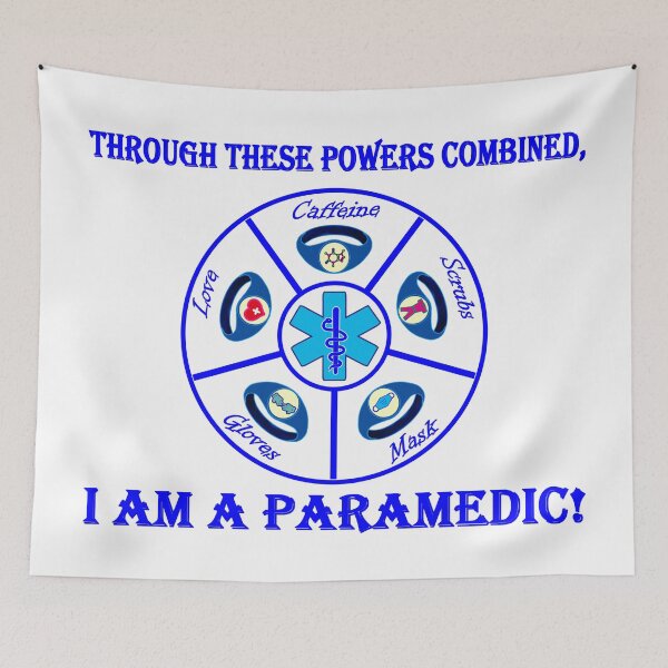 Item preview, My Medical Superpowers- Paramedic designed and sold by foxandtigersden.