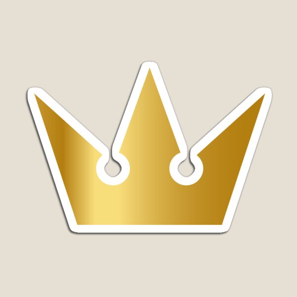 Kingdom Hearts Sora Elegant Crown - Gold Magnet