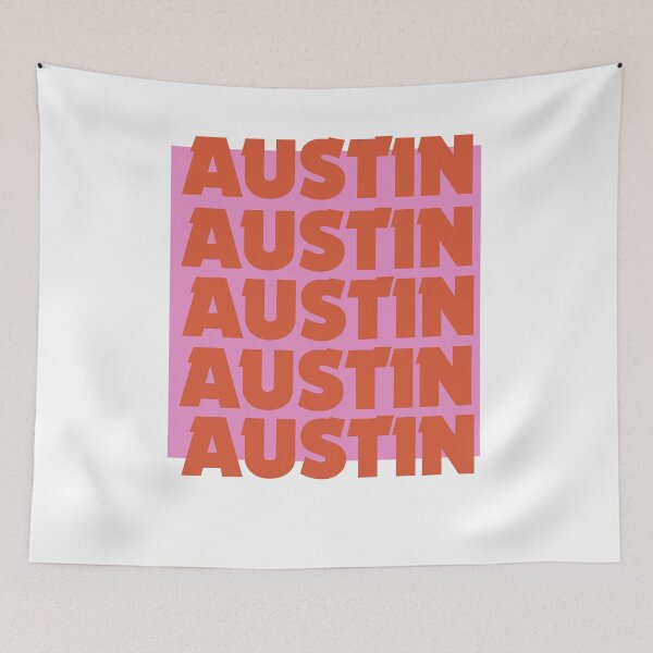 Item preview, Austin Pink Red Repeat designed and sold by Shujii.