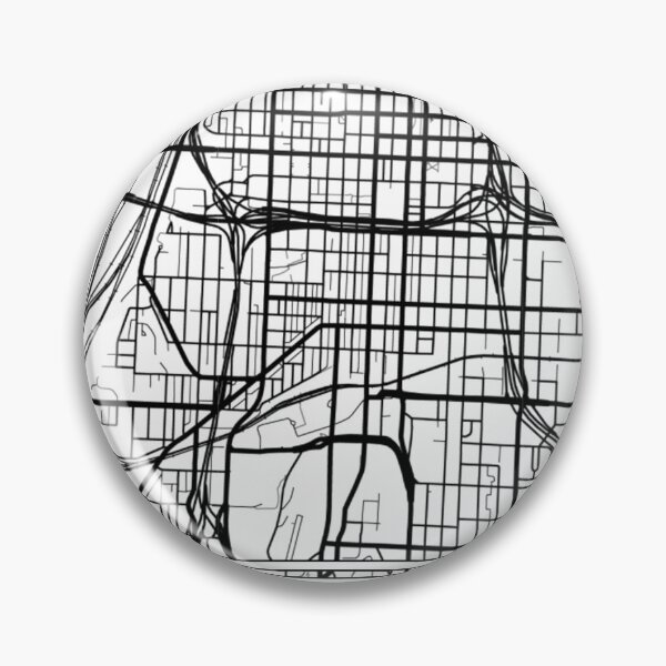 Item preview, Kansas City, Missouri - Black and White Map designed and sold by OLMontana.