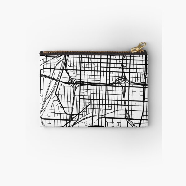 Item preview, Kansas City, Missouri - Black and White Map designed and sold by OLMontana.