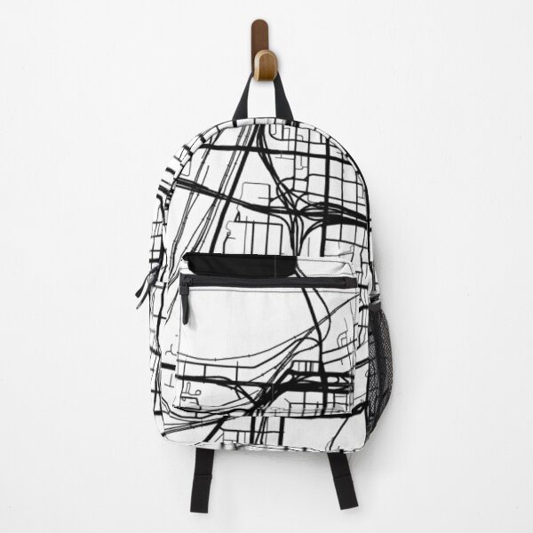 Item preview, Kansas City, Missouri - Black and White Map designed and sold by OLMontana.