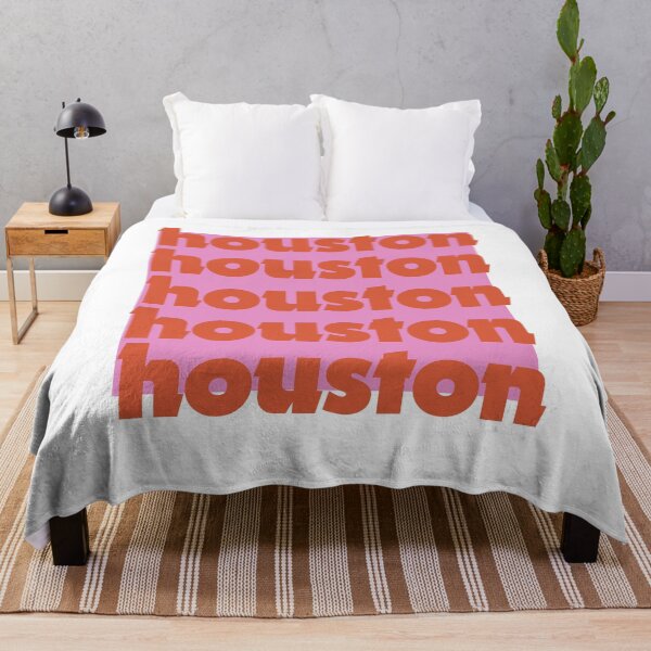 Item preview, Houston Pink Red Repeat designed and sold by Shujii.