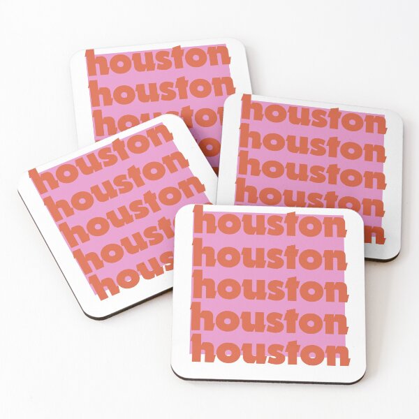 Item preview, Houston Pink Red Repeat designed and sold by Shujii.