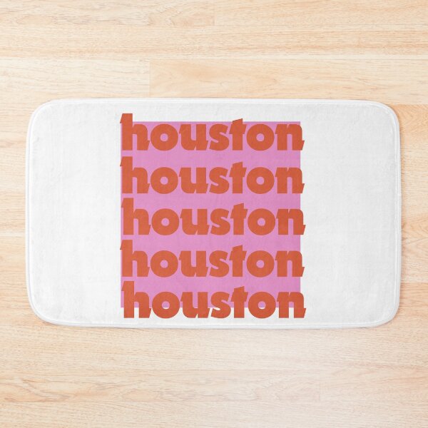 Item preview, Houston Pink Red Repeat designed and sold by Shujii.