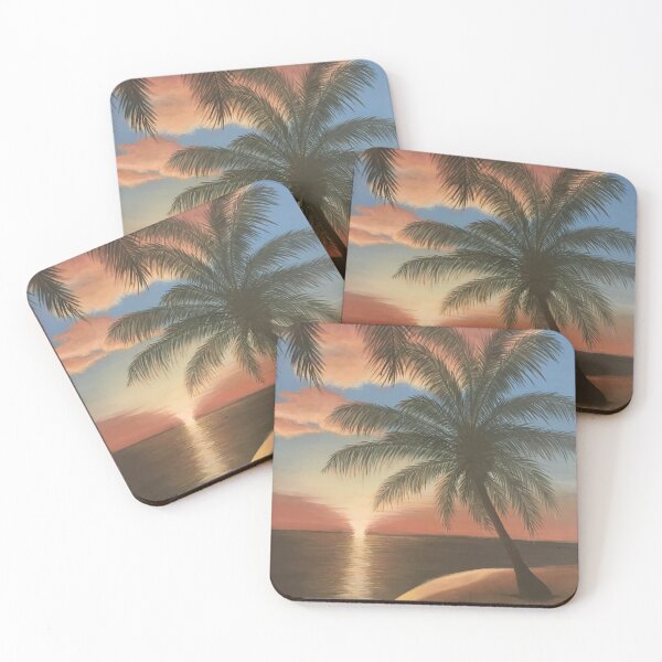 Item preview, Serene Palm Sunset designed and sold by livlem99.