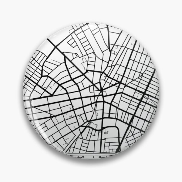 Item preview, Elizabeth, New Jersey - Black and White Map designed and sold by OLMontana.
