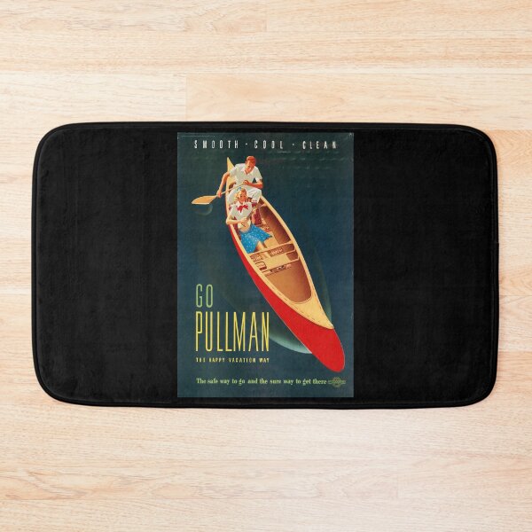 Item preview, Go Pullman retro poster designed and sold by CorasPosters.