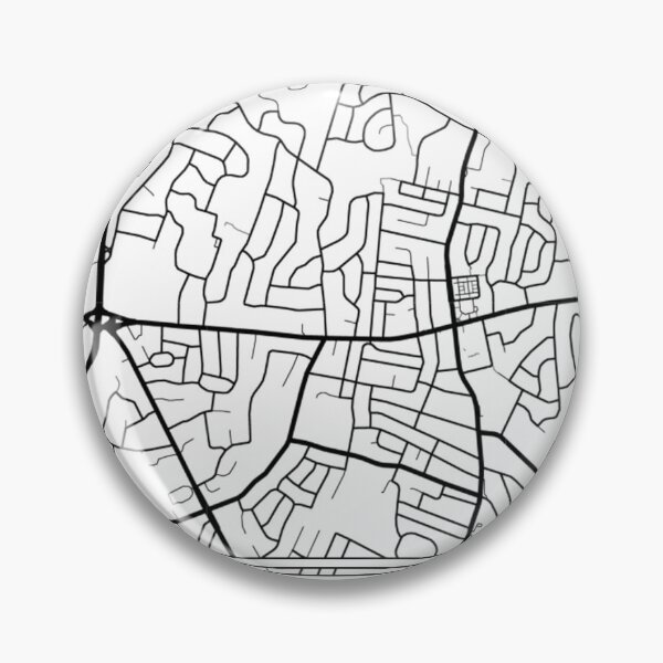Item preview, Livingston, New Jersey - Black and White Map designed and sold by OLMontana.