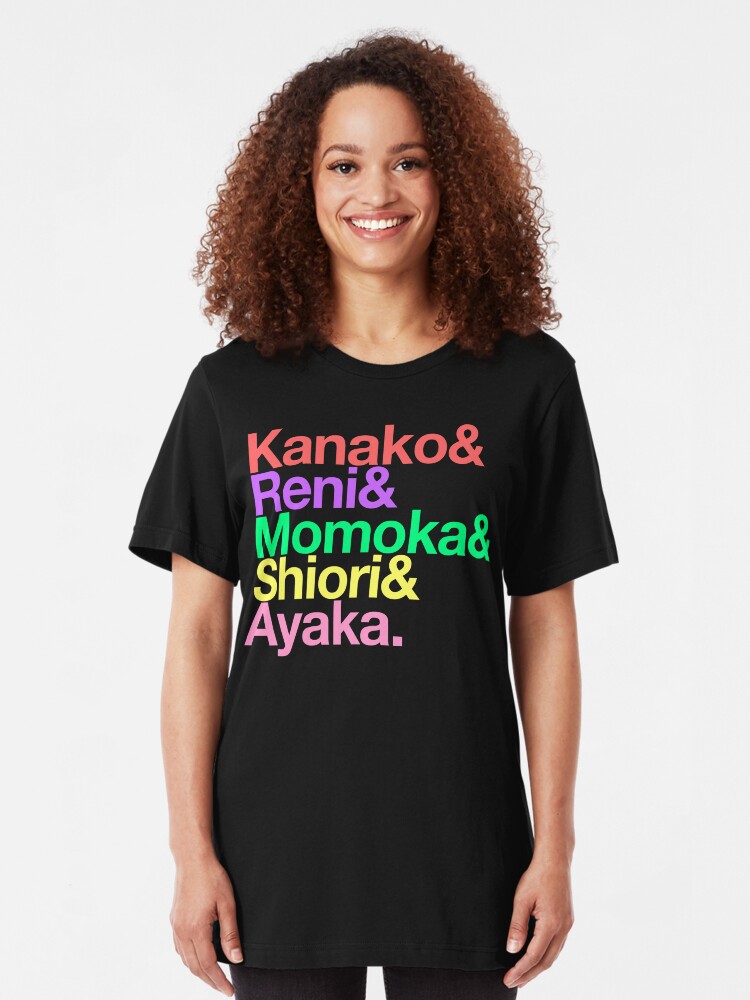 Alternate view of Momoclo goes Helvetica Slim Fit T-Shirt
