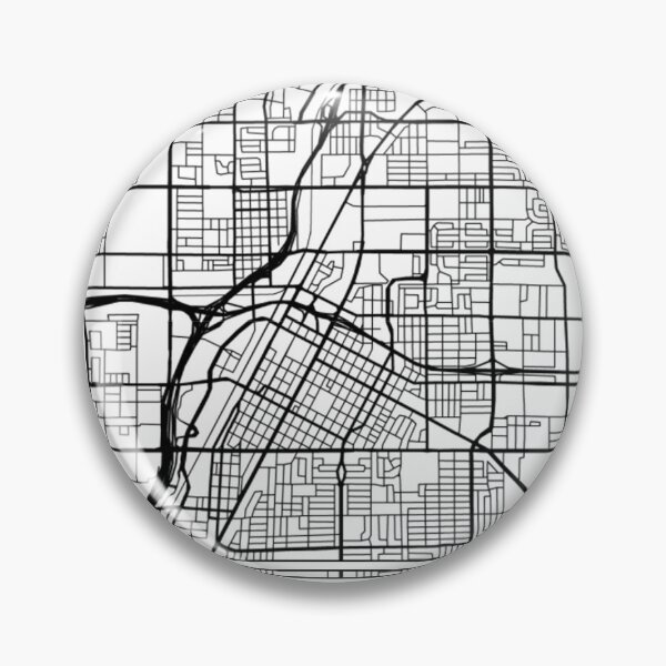 Item preview, Las Vegas, Nevada - Black and White Map designed and sold by OLMontana.