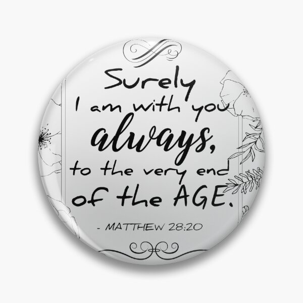 Item preview, Surely I am with you always designed and sold by della95.