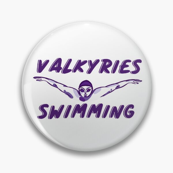 Item preview, Valkyries Swim w Swimmer designed and sold by Mokki.