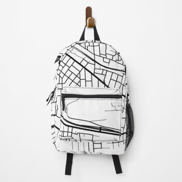 Item preview, Binghamton, New York - Black and White Map designed and sold by OLMontana.