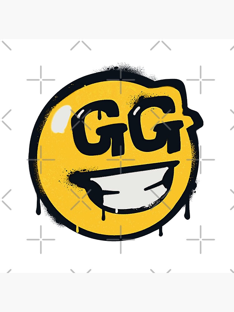 GG Smiley Face Graffiti