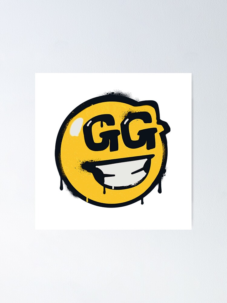 GG Smiley Face Graffiti