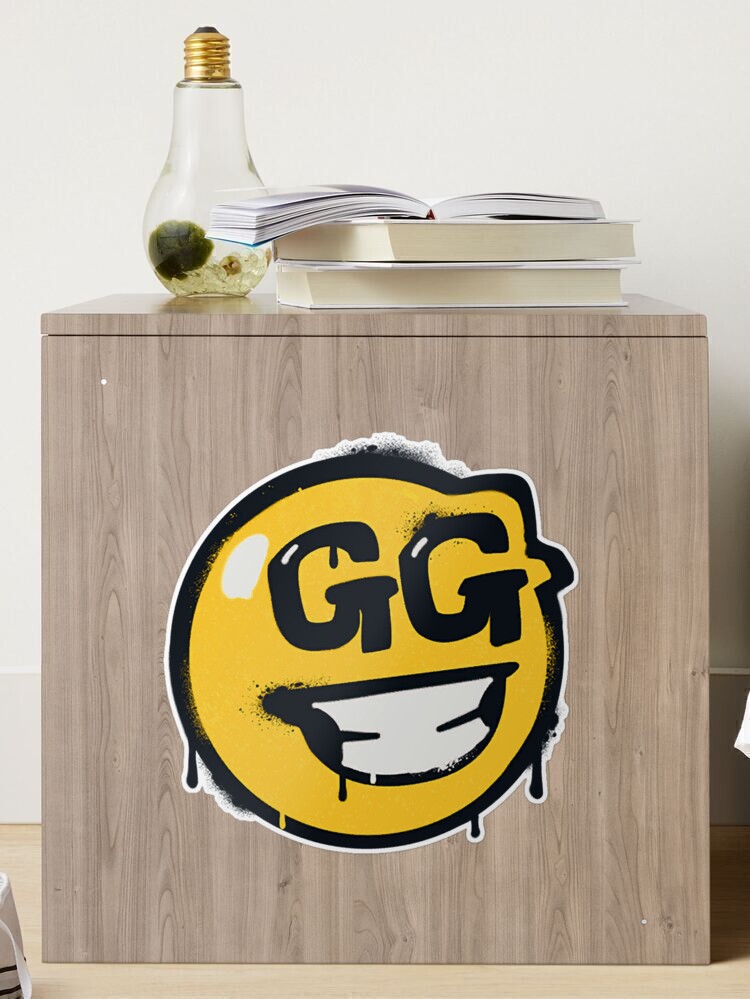 GG Smiley Face Graffiti