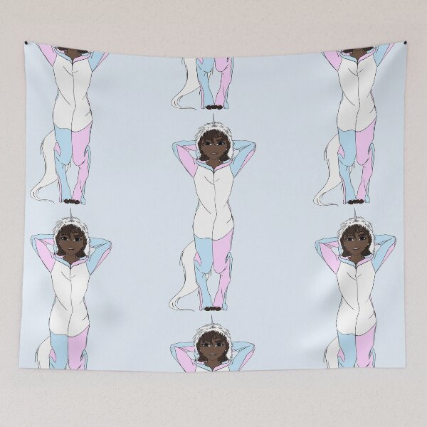 Item preview, Babs - Unicorn Onesie - Blue designed and sold by K. Weikel.