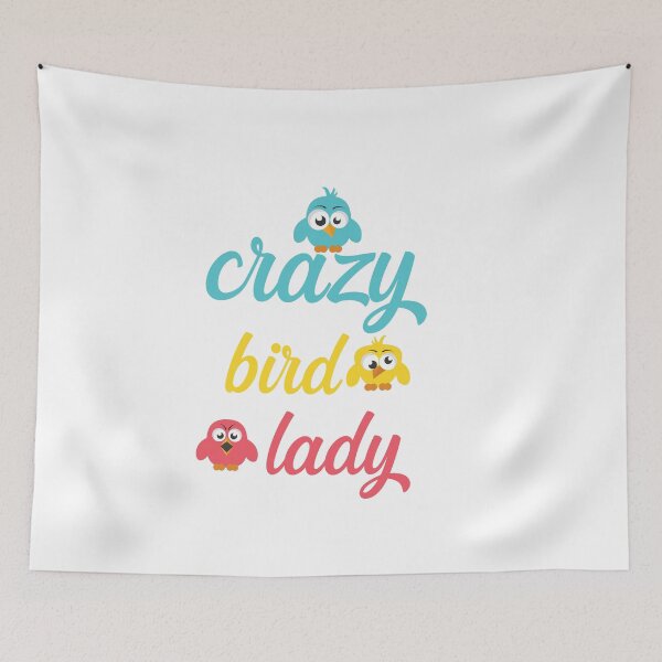 Item preview, Crazy Bird Lady designed and sold by All in One  Design.