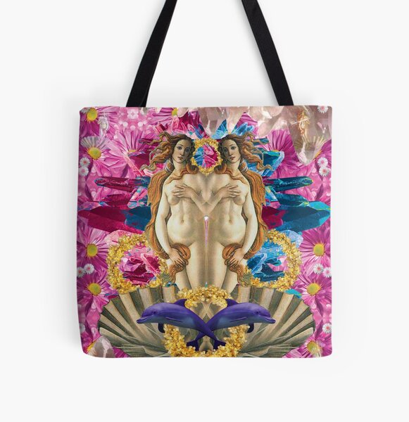 pink candy crystal venus All Over Print Tote Bag