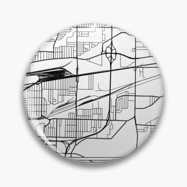 Item preview, Cheektowaga, New York - Black and White Map designed and sold by OLMontana.