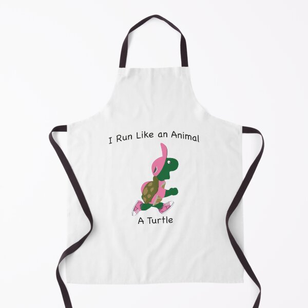 Item preview, I Run Like an Animal - a Turtle (pink) designed and sold by Hedgie Designs.