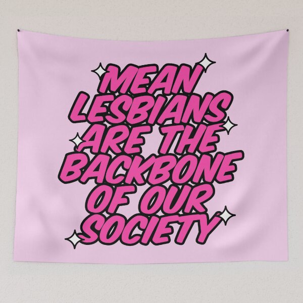 Item preview, mean lesbians designed and sold by adoresapphics.