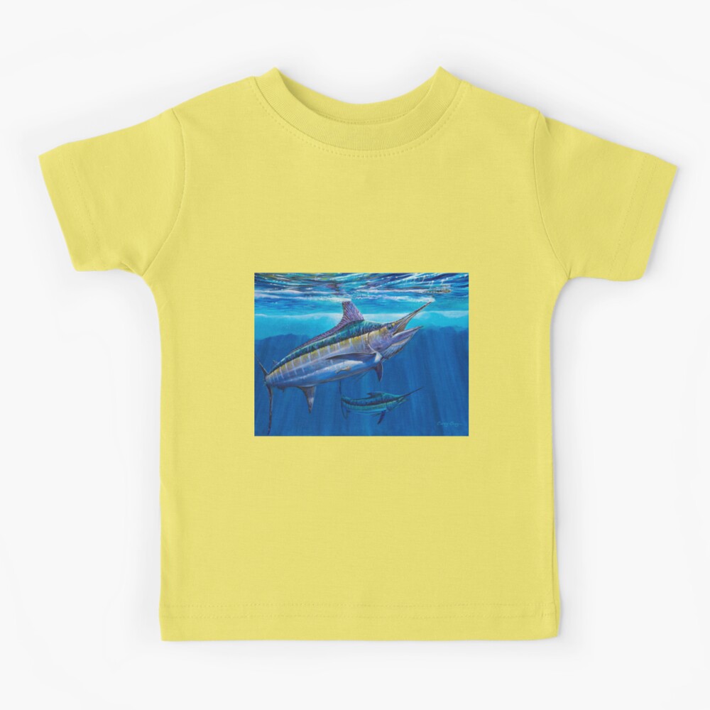 Blue Marlin Fishing Kids T-Shirt – Spoofytees