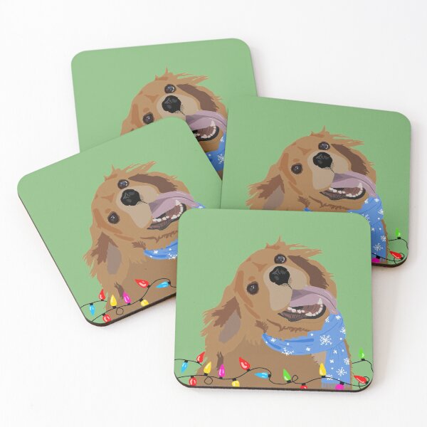 Item preview, Merry Christmas Cocker Spaniel dog designed and sold by andreadelriv.