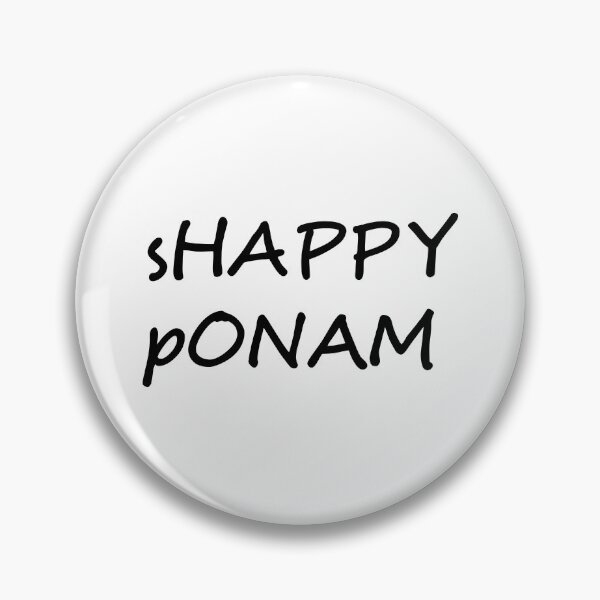 Item preview, sHAPPY pONAM! Play on words Shappy Ponam and Happy Onam Malayalam Manglish Funny! designed and sold by mallufun.