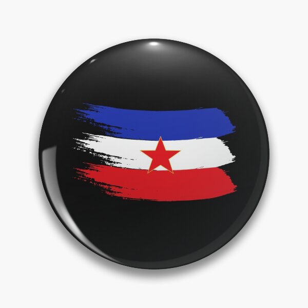Item preview, Yugoslavia Flag gift designed and sold by CareShare Design.