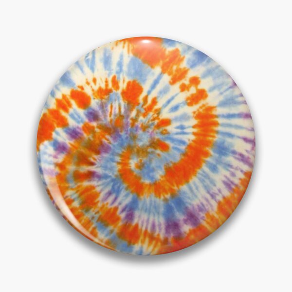 Item preview, Orange, Purple and Blue Double Spiral Tie Dye Design designed and sold by Andrew Morrell.