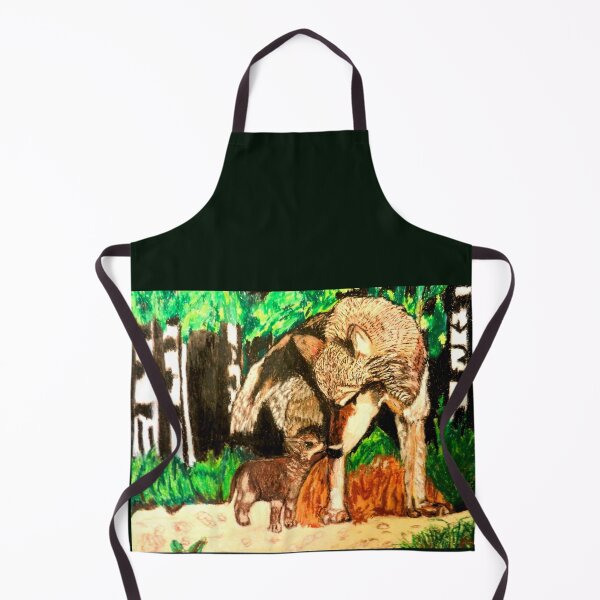 Item preview, MAMA WOLF AND CUB designed and sold by JoAnnHayden.