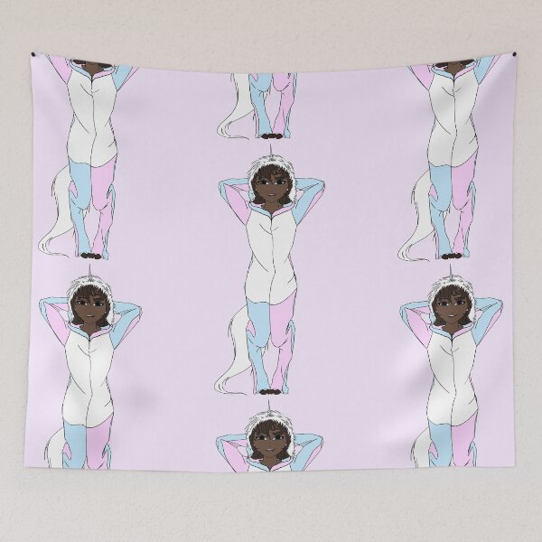 Item preview, Babs - Unicorn Onesie - Pink designed and sold by K. Weikel.