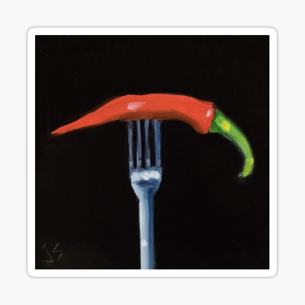 Hot Chili Pepper Sticker