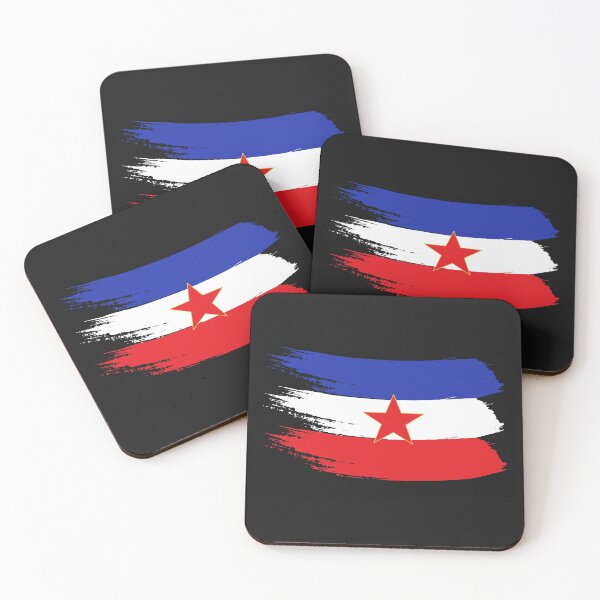 Item preview, Yugoslavia Flag gift designed and sold by CareShare Design.