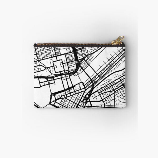 Item preview, Pittsburgh, Pennsylvania - Black and White Map designed and sold by OLMontana.