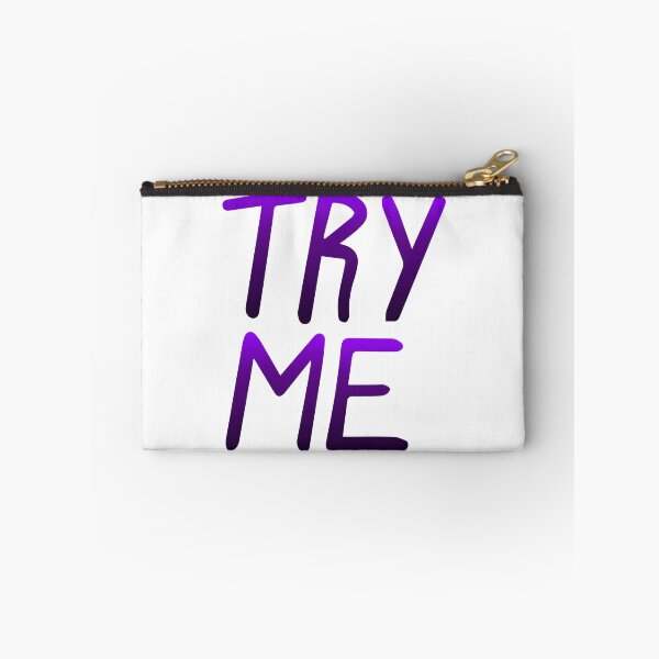 Item preview, TRY ME designed and sold by SarcasticWords.